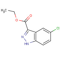 1081-05-6 ethyl 5-chloro-1H-indazole-3-carboxylate chemical structure