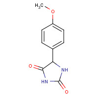 6617-78-3 5-(4-methoxyphenyl)imidazolidine-2,4-dione chemical structure