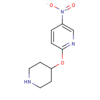 916345-54-5 5-nitro-2-piperidin-4-yloxypyridine chemical structure