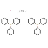 12120-15-9 ethene;platinum;triphenylphosphane chemical structure