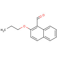 885-26-7 2-propoxynaphthalene-1-carbaldehyde chemical structure