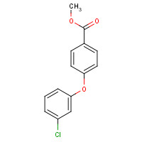 1149-40-2 methyl 4-(3-chlorophenoxy)benzoate chemical structure