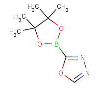 1346808-32-9 2-(4,4,5,5-tetramethyl-1,3,2-dioxaborolan-2-yl)-1,3,4-oxadiazole chemical structure