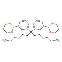 250597-29-6 2-[7-(1,3,2-dioxaborinan-2-yl)-9,9-dihexylfluoren-2-yl]-1,3,2-dioxaborinane chemical structure