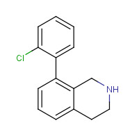 1392822-56-8 8-(2-chlorophenyl)-1,2,3,4-tetrahydroisoquinoline chemical structure