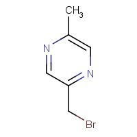 79068-46-5 2-(bromomethyl)-5-methylpyrazine chemical structure