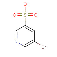 62009-34-1 5-bromopyridine-3-sulfonic acid chemical structure