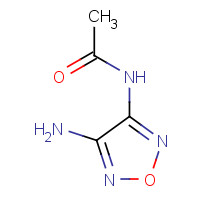 140706-47-4 N-(4-amino-1,2,5-oxadiazol-3-yl)acetamide chemical structure