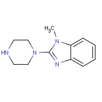 137898-68-1 1-methyl-2-piperazin-1-ylbenzimidazole chemical structure