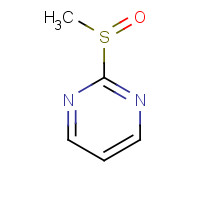 14080-19-4 2-methylsulfinylpyrimidine chemical structure
