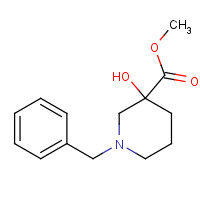 112197-88-3 methyl 1-benzyl-3-hydroxypiperidine-3-carboxylate chemical structure