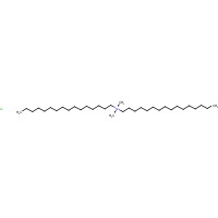 1812-53-9 dihexadecyl(dimethyl)azanium;chloride chemical structure
