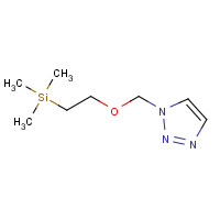 150366-82-8 trimethyl-[2-(triazol-1-ylmethoxy)ethyl]silane chemical structure