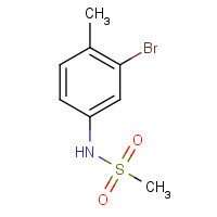 116598-91-5 N-(3-bromo-4-methylphenyl)methanesulfonamide chemical structure