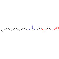 162688-20-2 2-[2-(heptylamino)ethoxy]ethanol chemical structure