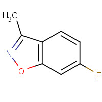 117933-03-6 6-fluoro-3-methyl-1,2-benzoxazole chemical structure