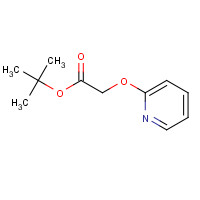 280565-68-6 tert-butyl 2-pyridin-2-yloxyacetate chemical structure