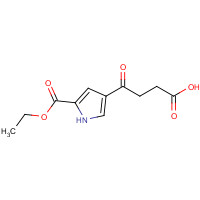 119647-71-1 4-(5-ethoxycarbonyl-1H-pyrrol-3-yl)-4-oxobutanoic acid chemical structure