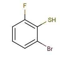 59594-64-8 2-bromo-6-fluorobenzenethiol chemical structure