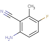 1309377-56-7 6-amino-3-fluoro-2-methylbenzonitrile chemical structure