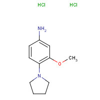 1186663-17-1 3-methoxy-4-pyrrolidin-1-ylaniline;dihydrochloride chemical structure