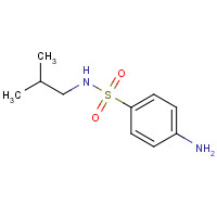 53668-36-3 4-amino-N-(2-methylpropyl)benzenesulfonamide chemical structure