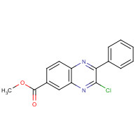 1268867-65-7 methyl 3-chloro-2-phenylquinoxaline-6-carboxylate chemical structure