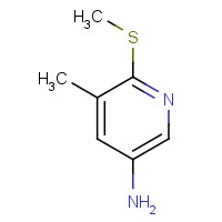 935252-77-0 5-methyl-6-methylsulfanylpyridin-3-amine chemical structure