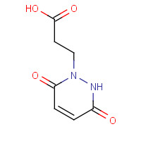 4572-79-6 3-(3,6-dioxo-1H-pyridazin-2-yl)propanoic acid chemical structure