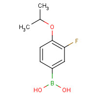 480438-54-8 (3-fluoro-4-propan-2-yloxyphenyl)boronic acid chemical structure