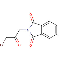 6284-26-0 2-(3-bromo-2-oxopropyl)isoindole-1,3-dione chemical structure