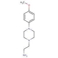 20529-26-4 2-[4-(4-methoxyphenyl)piperazin-1-yl]ethanamine chemical structure
