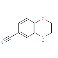 928118-07-4 3,4-dihydro-2H-1,4-benzoxazine-6-carbonitrile chemical structure