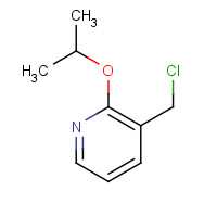 1248614-20-1 3-(chloromethyl)-2-propan-2-yloxypyridine chemical structure