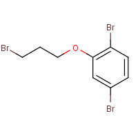 1037206-46-4 1,4-dibromo-2-(3-bromopropoxy)benzene chemical structure
