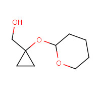 87326-01-0 [1-(oxan-2-yloxy)cyclopropyl]methanol chemical structure