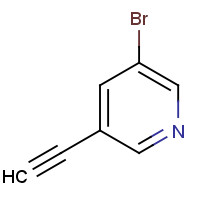 866683-52-5 3-bromo-5-ethynylpyridine chemical structure