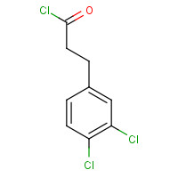90273-67-9 3-(3,4-dichlorophenyl)propanoyl chloride chemical structure