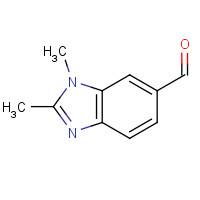 864273-77-8 2,3-dimethylbenzimidazole-5-carbaldehyde chemical structure