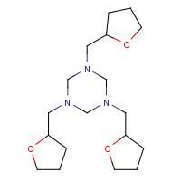 69141-51-1 1,3,5-tris(oxolan-2-ylmethyl)-1,3,5-triazinane chemical structure