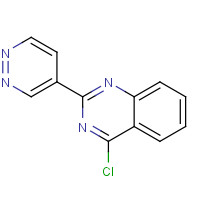 1313910-56-3 4-chloro-2-pyridazin-4-ylquinazoline chemical structure