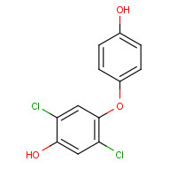 125138-69-4 2,5-dichloro-4-(4-hydroxyphenoxy)phenol chemical structure