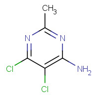 28969-57-5 5,6-dichloro-2-methylpyrimidin-4-amine chemical structure
