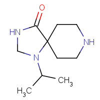 1012-36-8 1-propan-2-yl-1,3,8-triazaspiro[4.5]decan-4-one chemical structure
