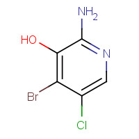 1003710-53-9 2-amino-4-bromo-5-chloropyridin-3-ol chemical structure