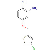 1305351-53-4 4-[(4-chlorothiophen-2-yl)methoxy]benzene-1,2-diamine chemical structure