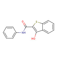 56424-74-9 3-hydroxy-N-phenyl-1-benzothiophene-2-carboxamide chemical structure
