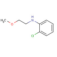 32382-73-3 2-chloro-N-(2-methoxyethyl)aniline chemical structure