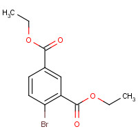 56984-35-1 diethyl 4-bromobenzene-1,3-dicarboxylate chemical structure