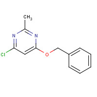 1247994-63-3 4-chloro-2-methyl-6-phenylmethoxypyrimidine chemical structure